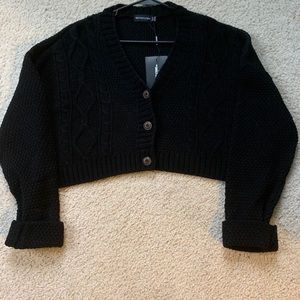 PLT Crop Cardigan